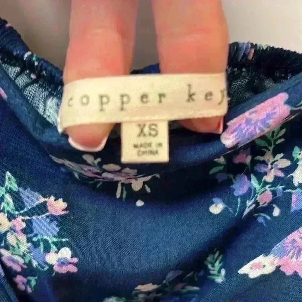 Copper Key Top - Size XS - Picture 2 of 4